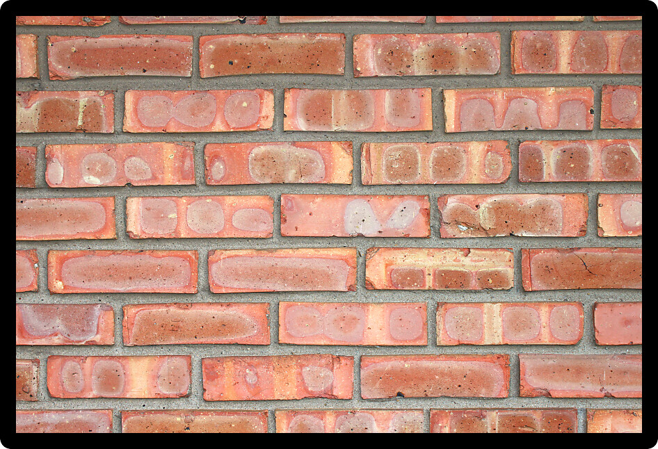 Bright red brick background imagery.