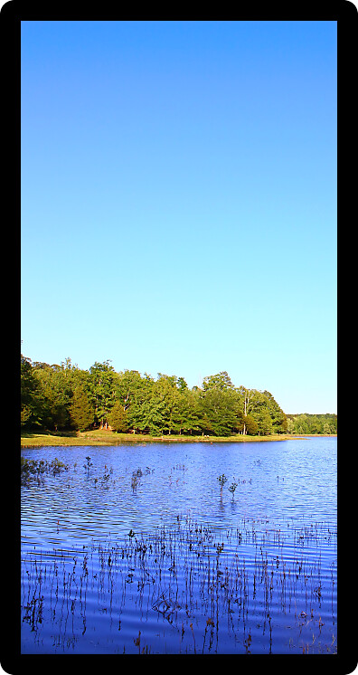 Haynes Lake at Tishomingo State Park in northern Mississippi.