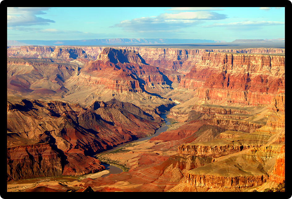 Grand Canyon National Park seen from Desert View.