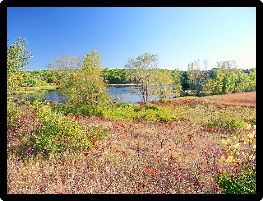 Lake La Grange of the Kettle Moraine State Forest in Wisconsin.