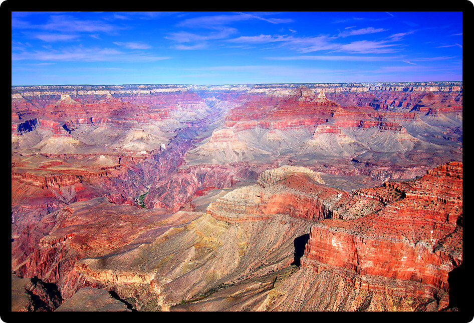 Grand Canyon National Park is one of the most famous natural wonders in the United States.