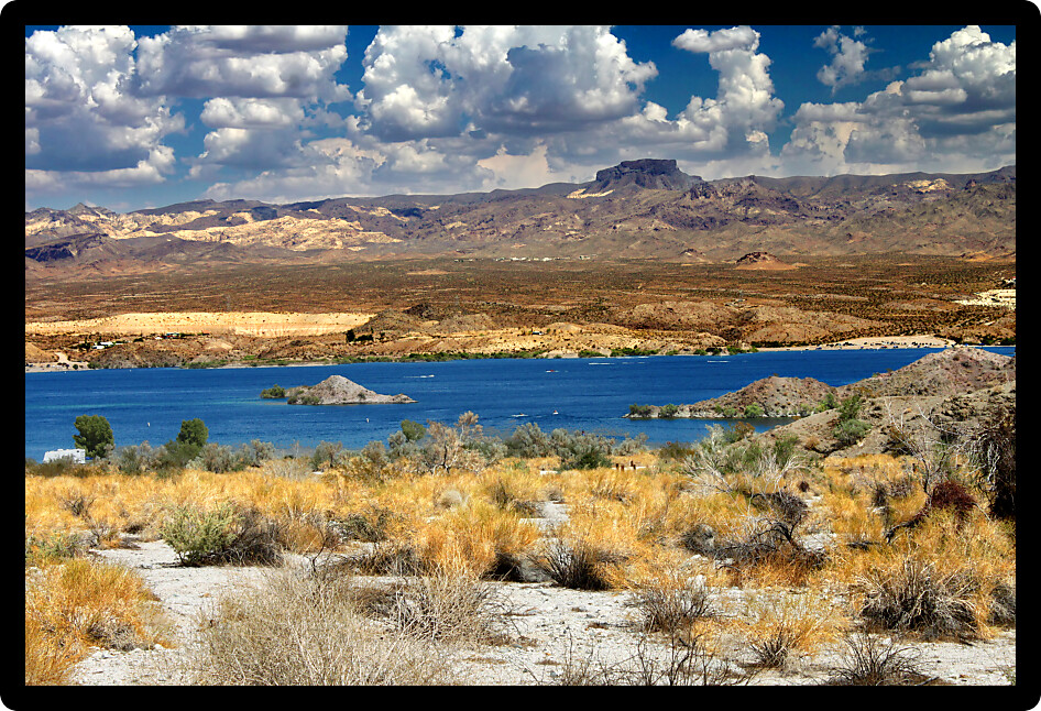 Lake Mohave is a reservoir on the Colorado River in the desert of the southwestern United States.