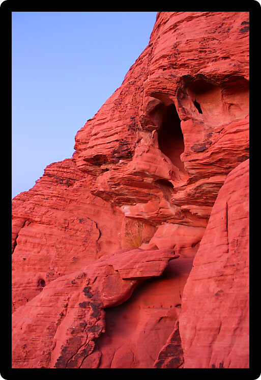 Rock formations at Valley of Fire State Park in Nevada.