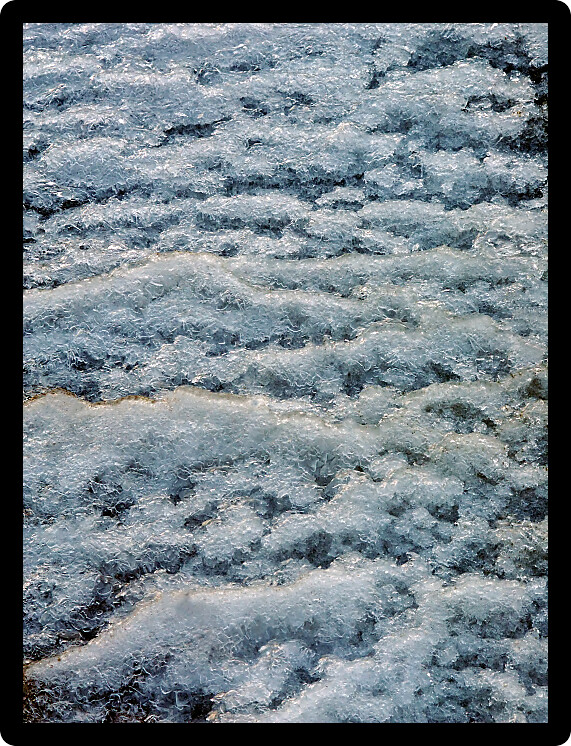 Background of intricate and beautiful ice patterns.
