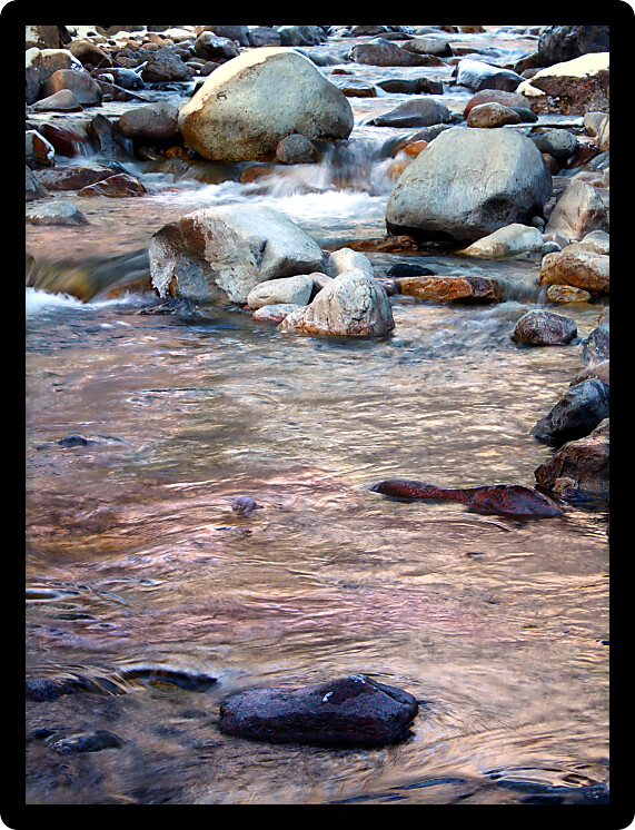 Grizzly Creek runs through the White River National Forest of Colorado.