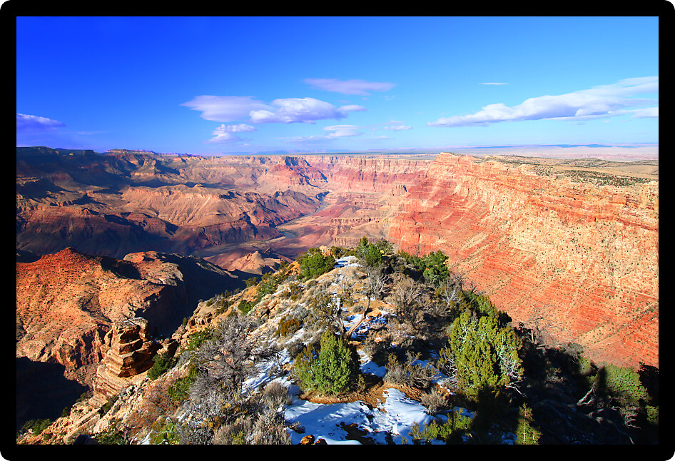 Grand Canyon National Park seen from Desert View.
