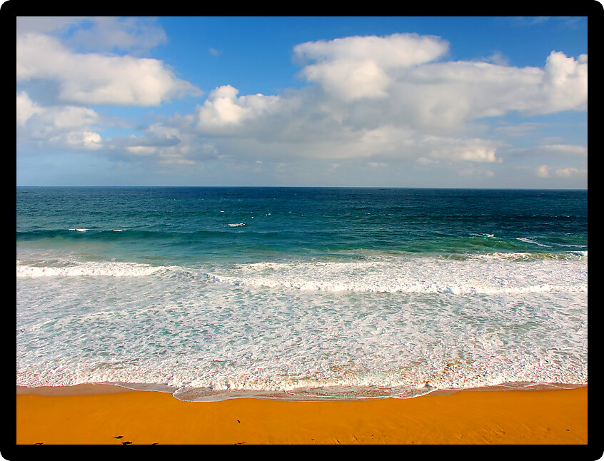 Logans beach along the coastline of southern Australia near Warrnambool in Victoria Australia.